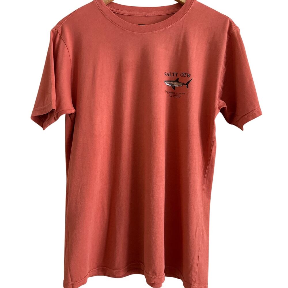 Salty Crew Men's Shark Tee - Thrill Seekers & Risk Takers - Medium - NWOT